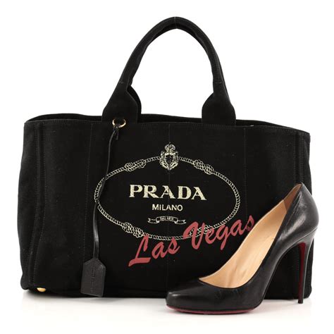 prada canapa canvas tote bag|prada canvas tote large.